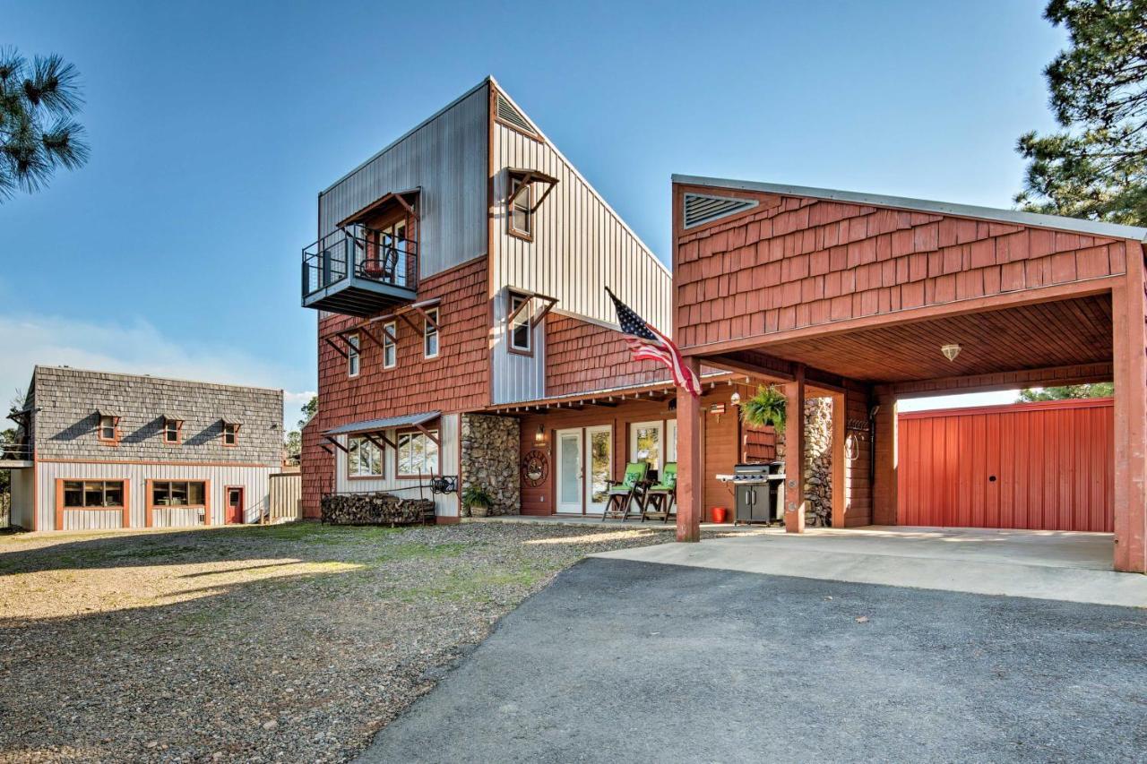 Broken Bow Mountaintop Home With Hot Tub! Exterior photo